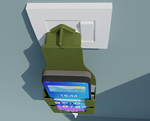 Travel Mobile Charger Green Color